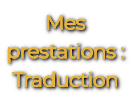 Page dédiée au service de traduction