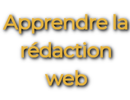 Page dédiée à l’apprentissage de la rédaction web